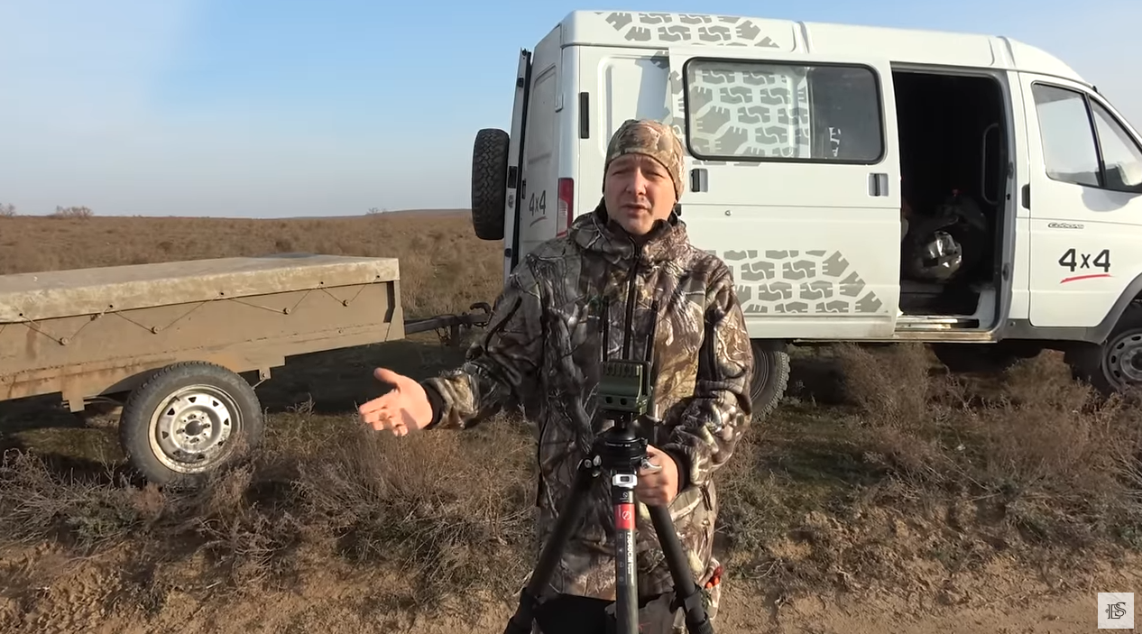 Охота в Астрахани на шакалов, волков и лебедей