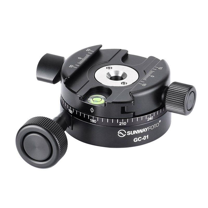 GC-01 58mm Panoramic Arca Swiss Geared Clamp, Black