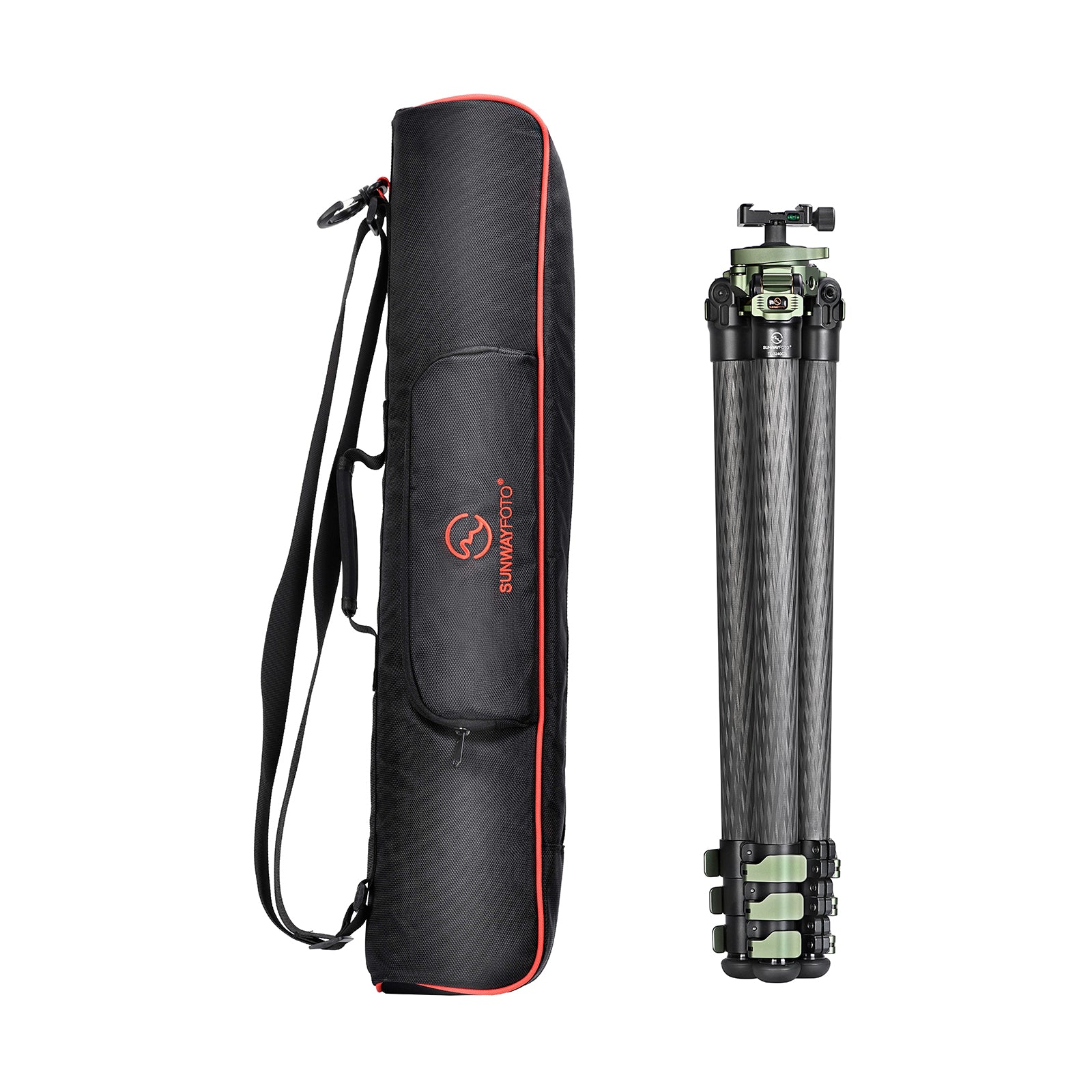 TL3240CS-Q Hunting Tripod for Shooting Rifle Stand Carbon Fiber