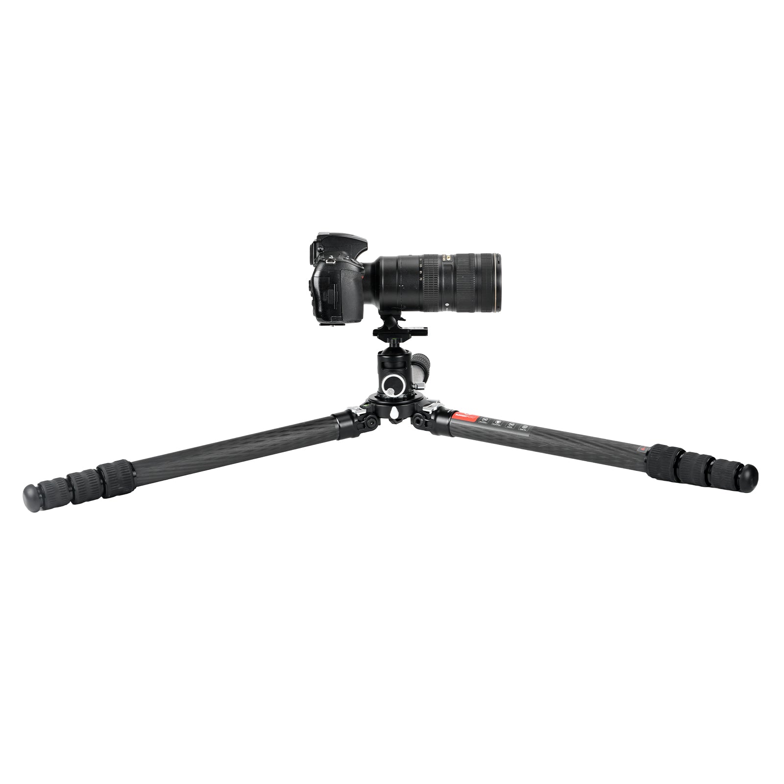 T3640CM	Master Series Carbon Fiber Tripod, 4 Leg Sections, Top Tube Diameter 36mm