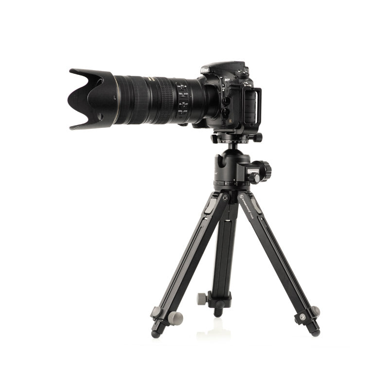 SUNWAYFOTO T1A20 Tripod Aluminum Camera Tabletop Tripod DSLR 3/8 Screw Maximum Load Capacity 25kg