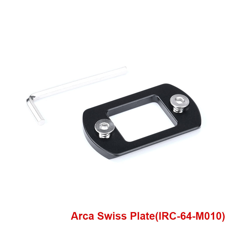 IRC-64 Tripod Head Panoramic Indexing Rotator panning Clamp With arca plate