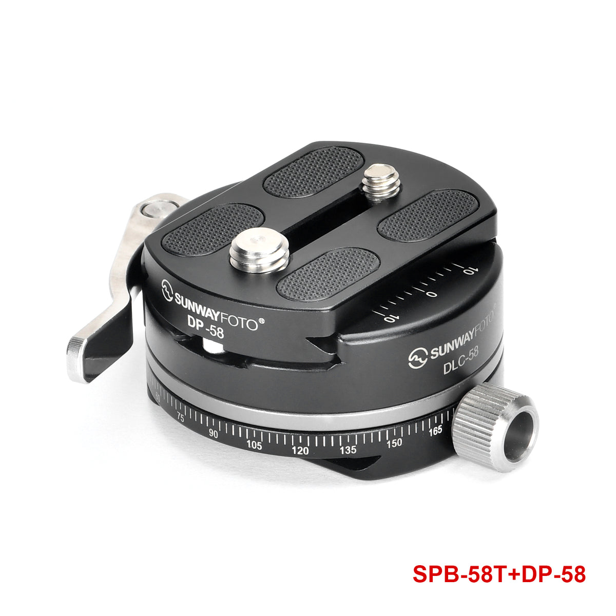 SPB-58T Panning Clamp Arca Swiss Clamp Panoramic Clamp Kit 58mm