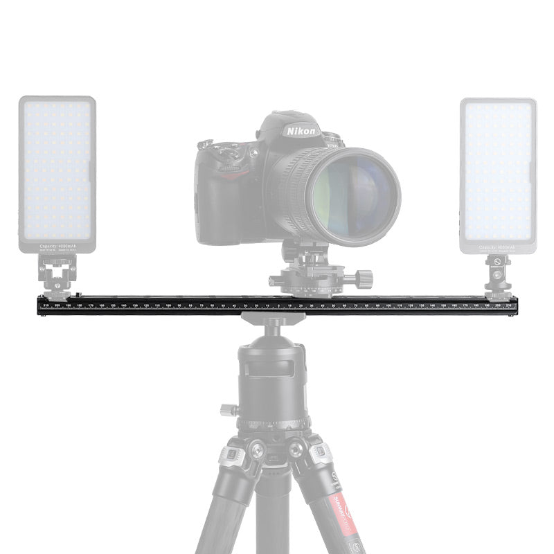 DPG-440 440mm(17.3inch) Arca Swiss Rail,Universal Long Quick Release Plate,Dual Dovetail Slide Rail for Stereo/3D