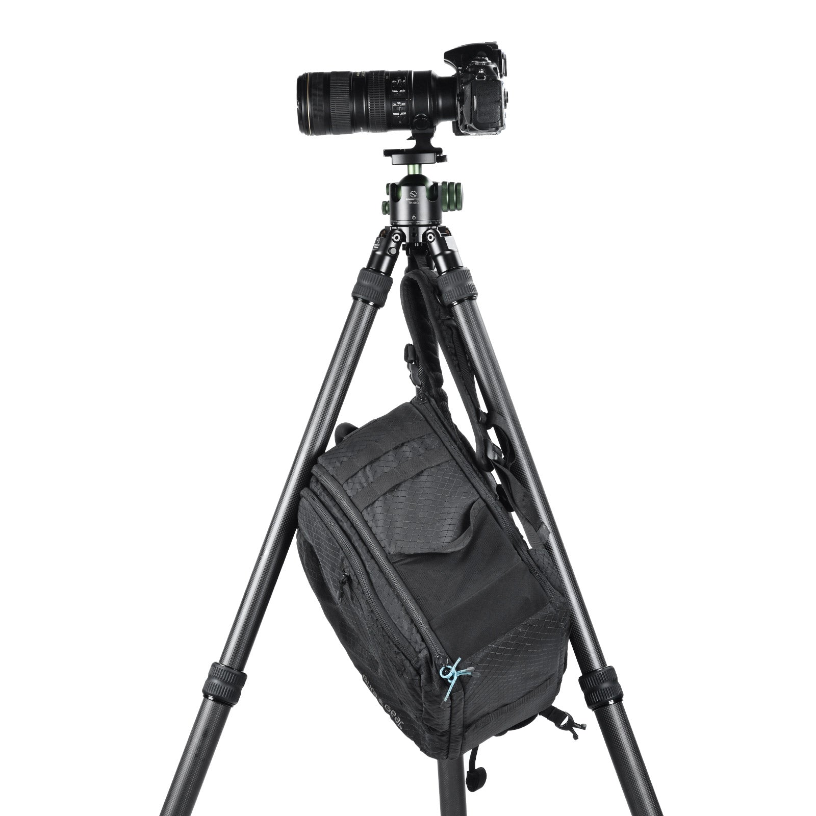 SUNWAYFOTO HT4030CMI Inverted Leg Carbon Fiber without Center Column , 40mm, 3 Section,69'' Tall,Load 66lb.(30kg)