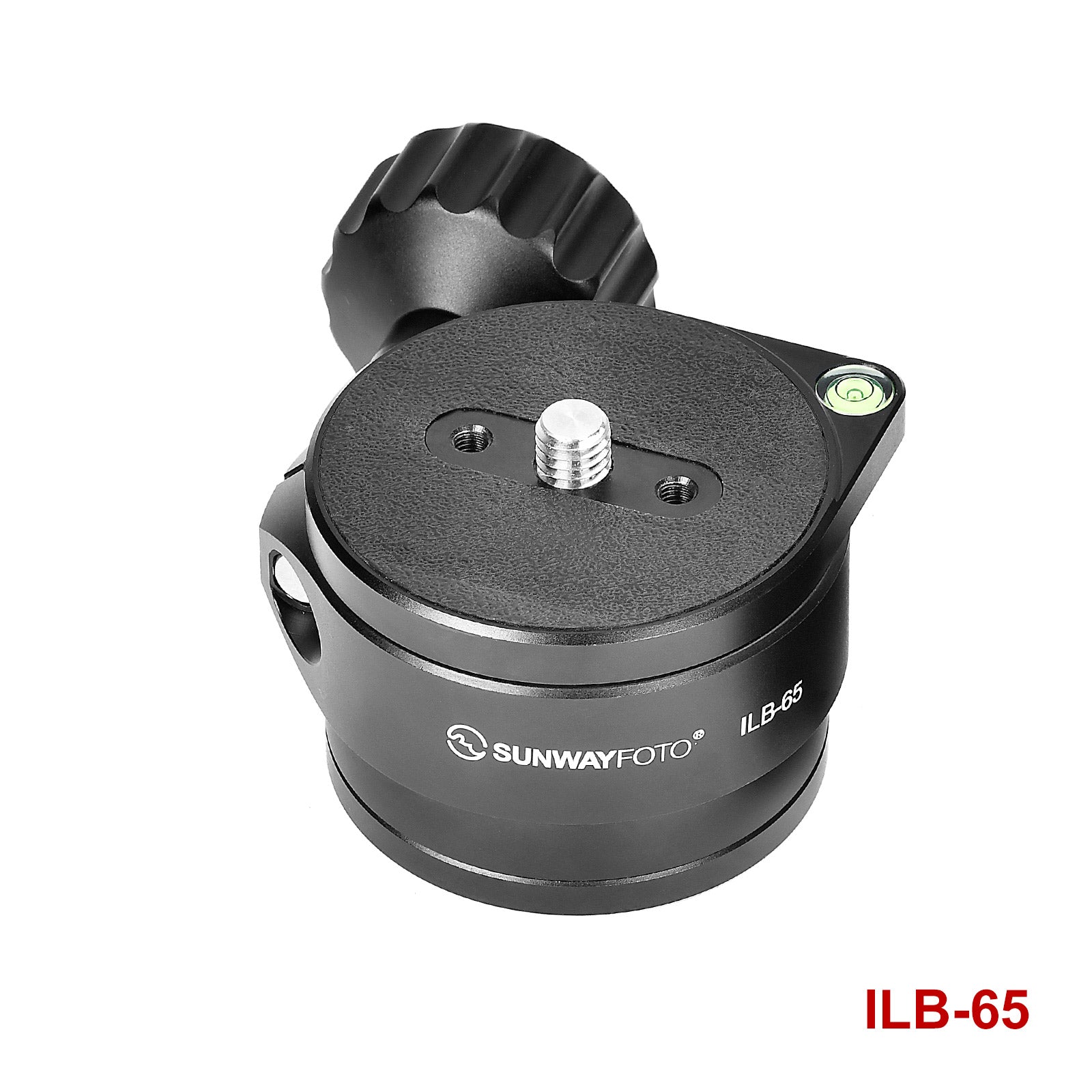 SUNWAYFOTO ILB-65+SC-64 65mm Tripod Inverted Leveling Base with Lever Clamp, 22 lbs/10kg Load Capacity