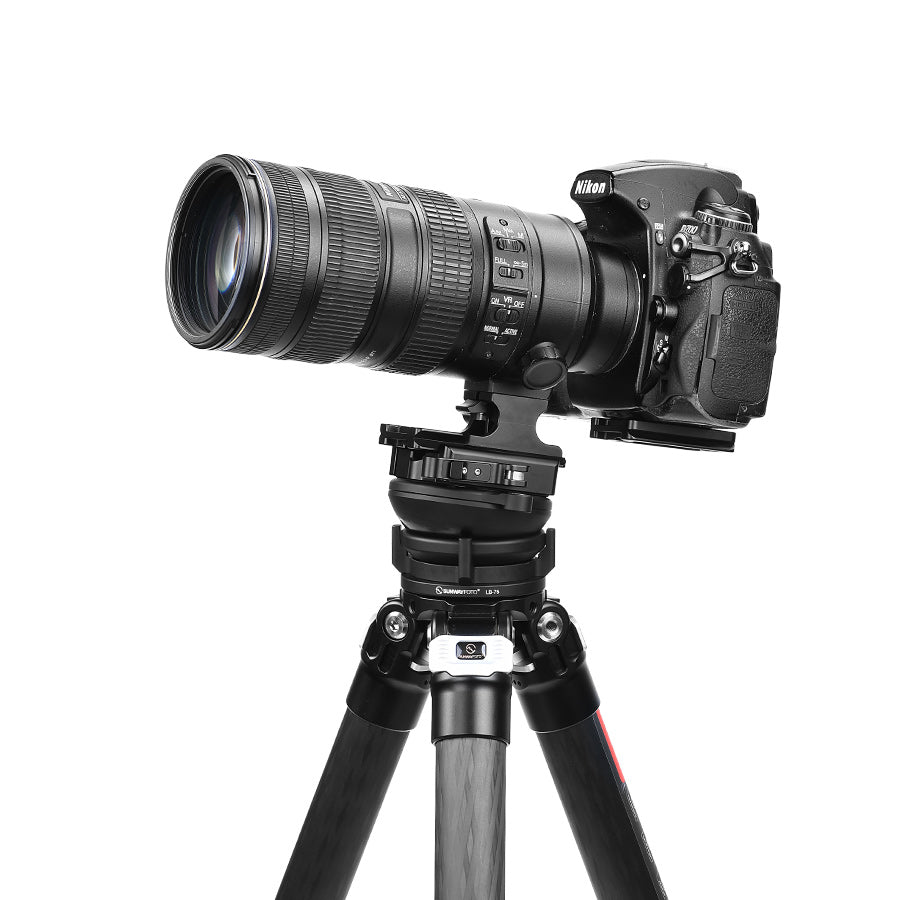 LB-75 Leveling Base Tripod Head 33lbs (15kg) Load Capacity