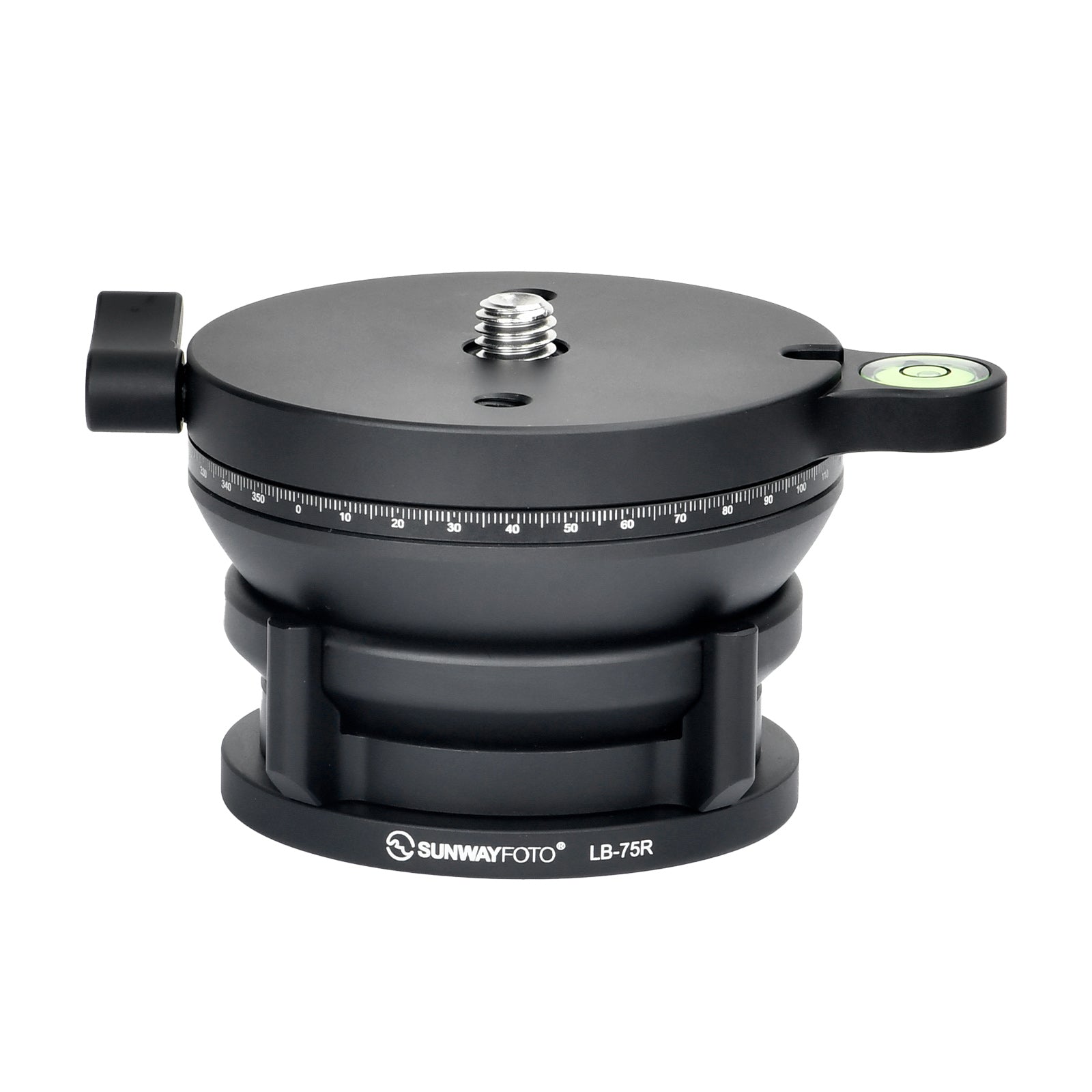 LB-75R 360 Panoramic Leveling Base Tripod Head 33 lbs (15kg) Load Capa
