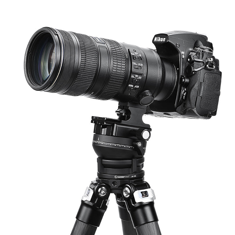 LB-75R 360 Panoramic Leveling Base Tripod Head 33 lbs (15kg) Load Capacity