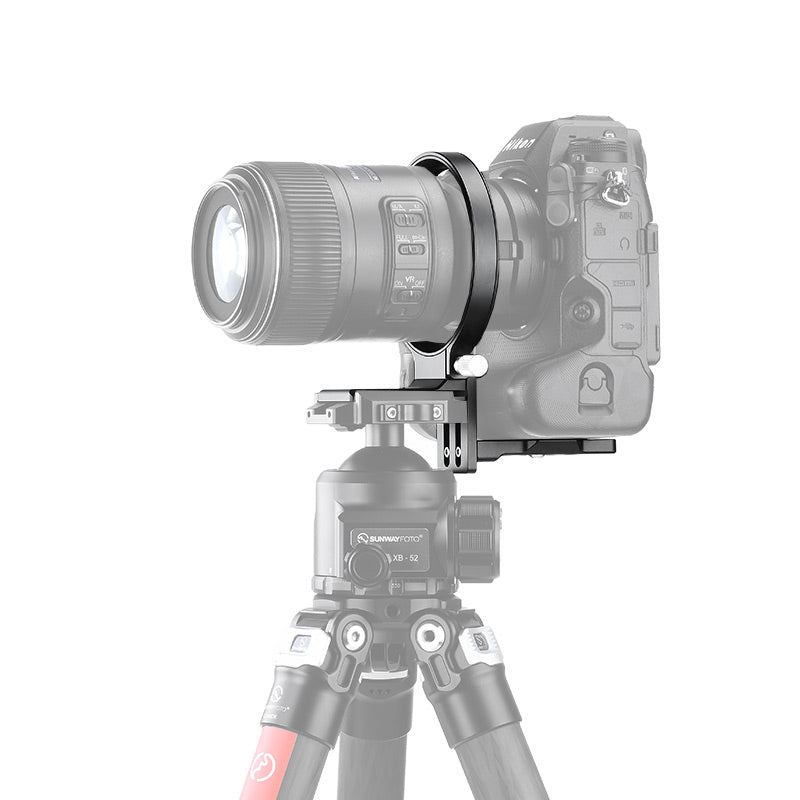 SUNWAYFOTO LS-Z9，80mm Universal Rotating Collar for Nikon Z9 DLSR