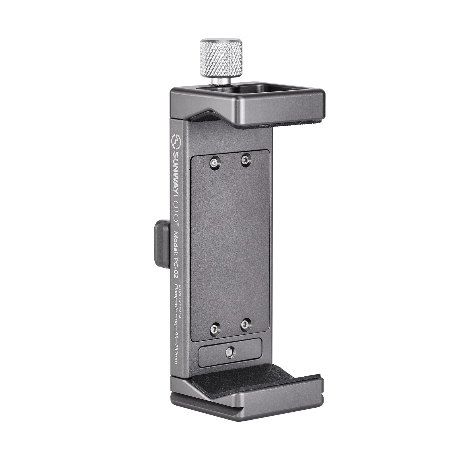 PC-02 Ipad Tripod Mount Universal Tablet Clamp with Arca Swiss Quick Release Bracket Plate Adapter Accessories