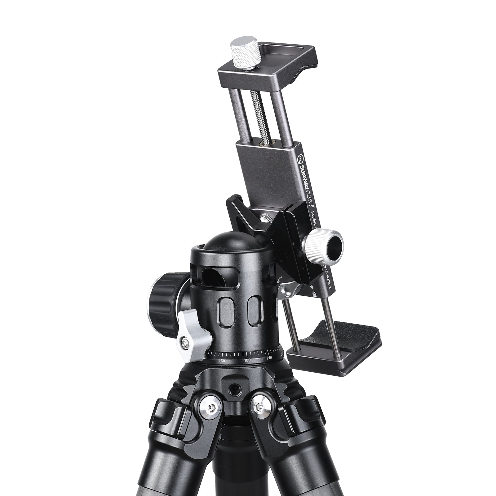 PC-02 Ipad Tripod Mount Universal Tablet Clamp with Arca Swiss Quick Release Bracket Plate Adapter Accessories