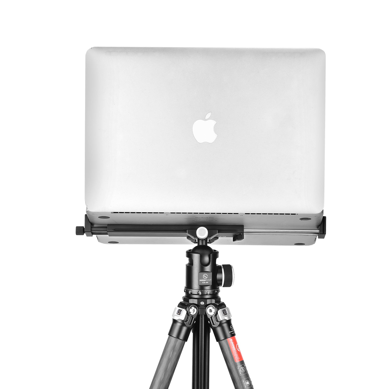 SUNWAYFOTO PC-05 Universal Laptop Stand for Arca Swiss Tripod, Laptop Holder for Macbook Pro, Tablet Mount for Ipad