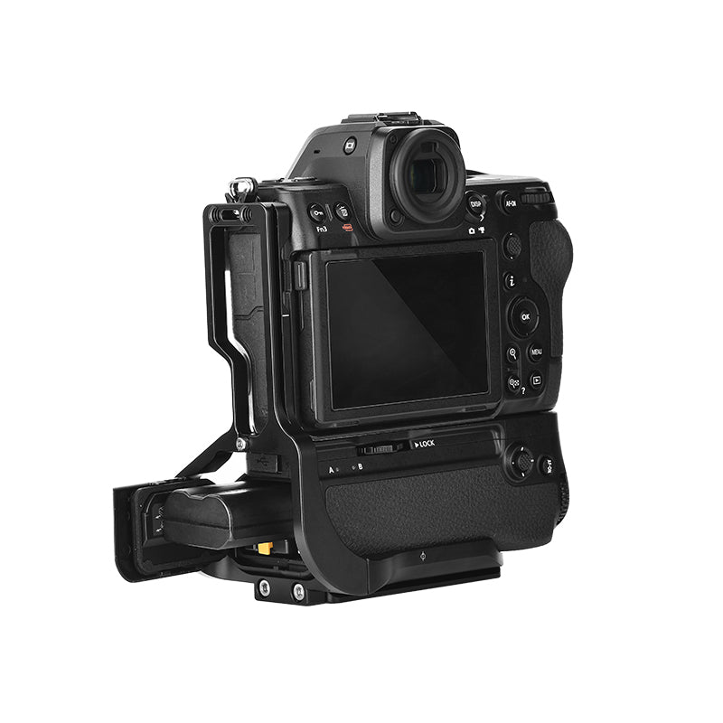 PNL-Z8GII Custom L-bracket for Nikon Z8 with Battery Grip MB-N12 Arca Swiss Plate