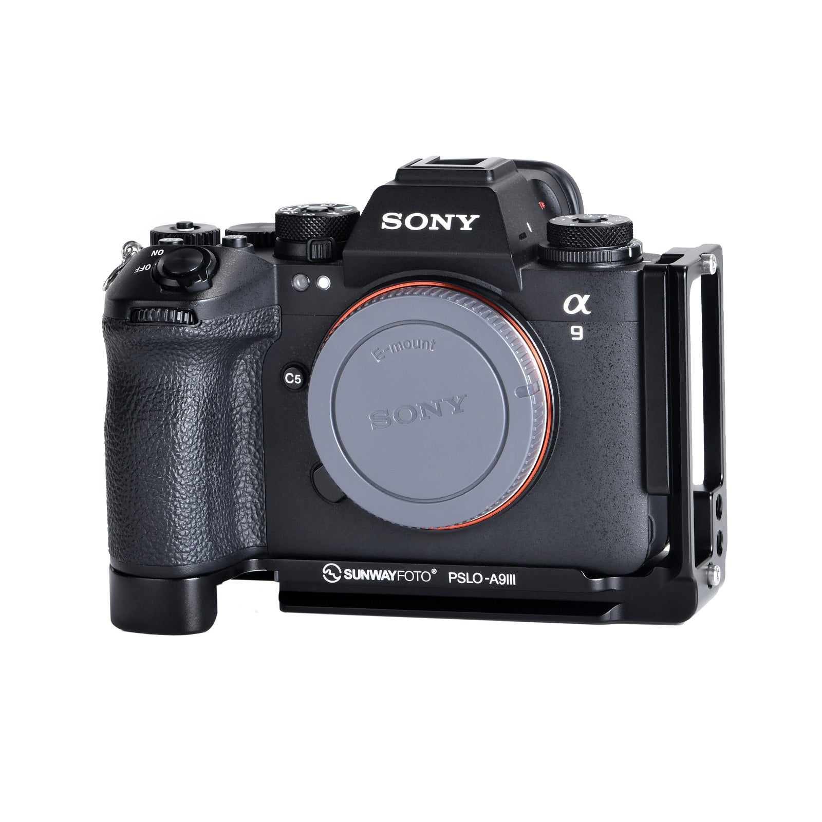 SUNWAYFOTO PSLO-a9III L Bracket for SONY a9 III/a1 II Arca Swiss Quick Release L Plate