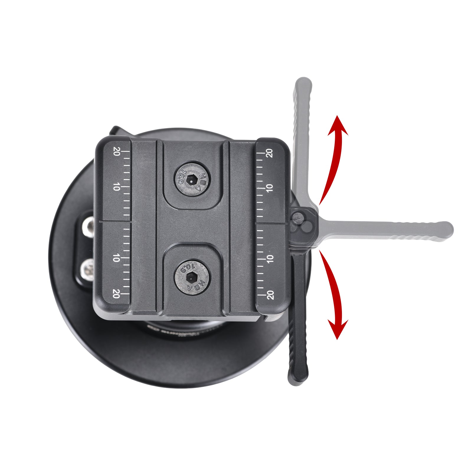 SAC-50L 50mm Arca Swiss Lever Clamp for Tripods and A.R.M.S 17S Bipods