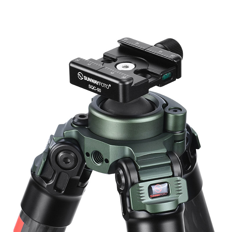 SQC-50 50mm  Arca Swiss  Clamp compatible Tripods and 17S Bipods