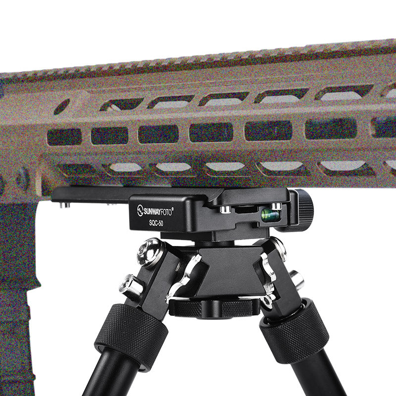 SQC-50 50mm  Arca Swiss  Clamp compatible Tripods and 17S Bipods