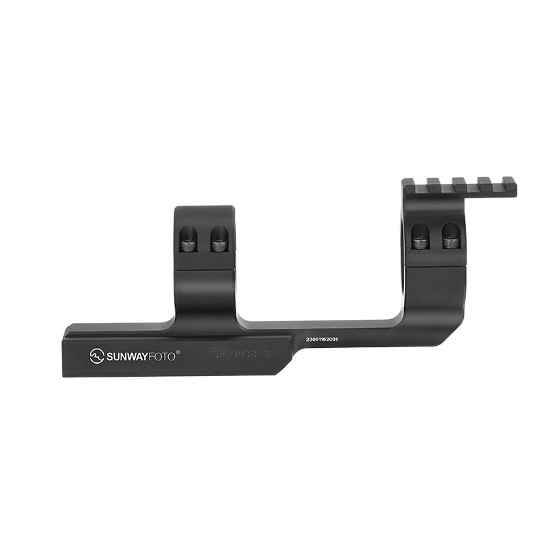 SR-3038 Series Cantilever Offset Scope Rings,30mm Dual Ring Scope Mount for Rifle Picatinny Rail, 3.58'' Dovetail