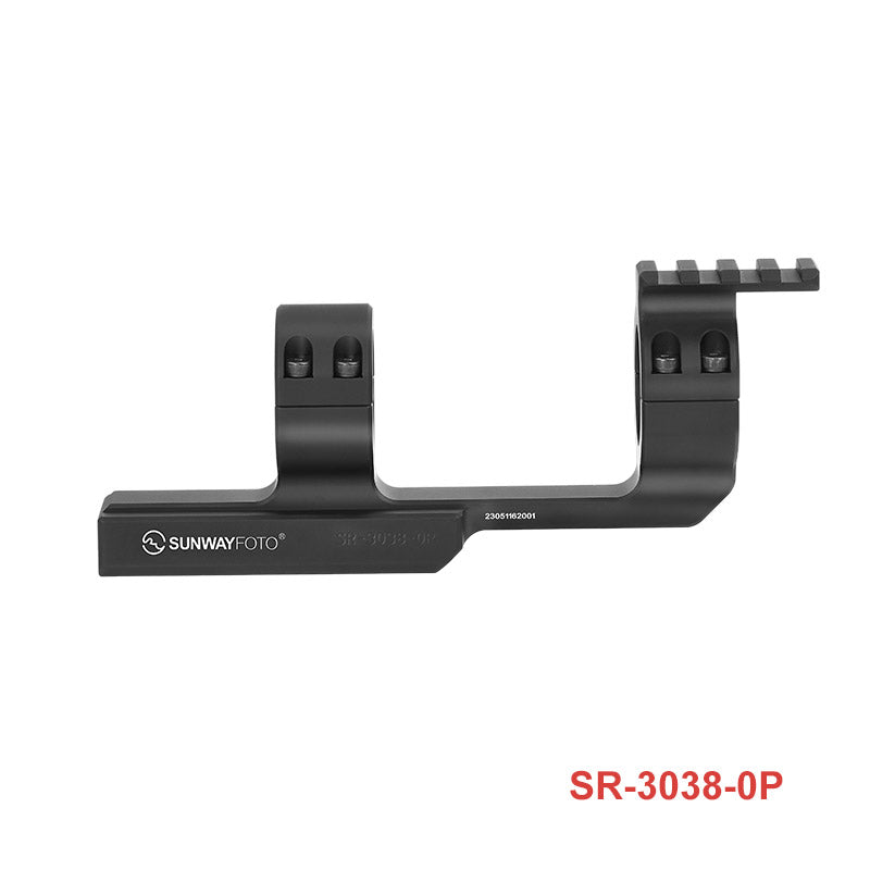 SR-3038 Series Cantilever Offset Scope Rings,30mm Dual Ring Scope Mount for Rifle Picatinny Rail, 3.58'' Dovetail