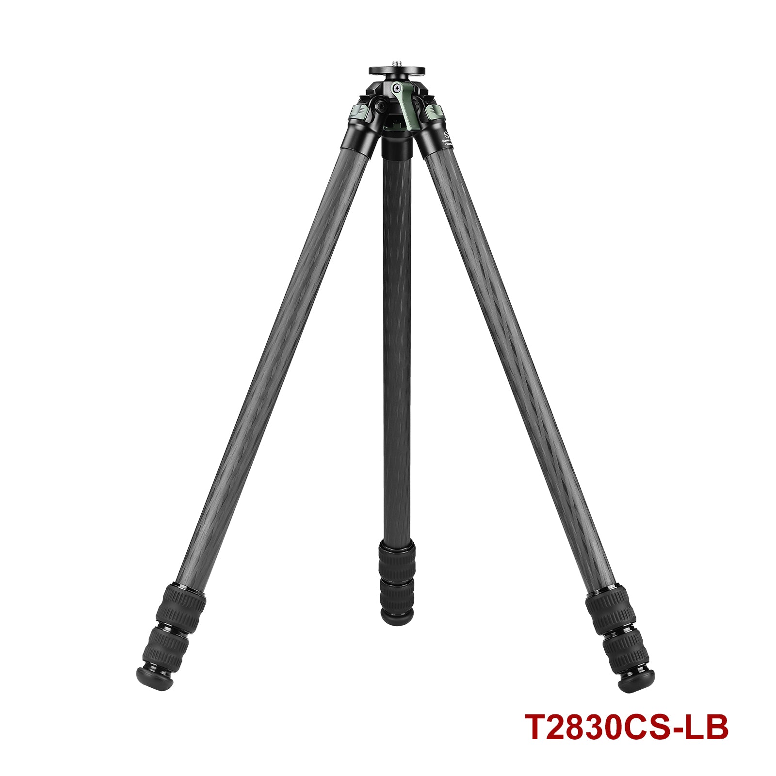 Sunwayfoto T2830CS-LB Low Center of Gravity Carbon Fiber Tripod , 28mm, 3-Sections, Load 44.1lb(20kg)