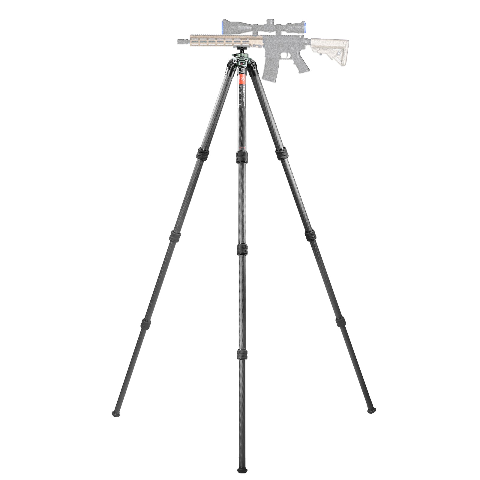 T3240CS Hunting Tripod for Shooting Rifle Stand Carbon Fiber