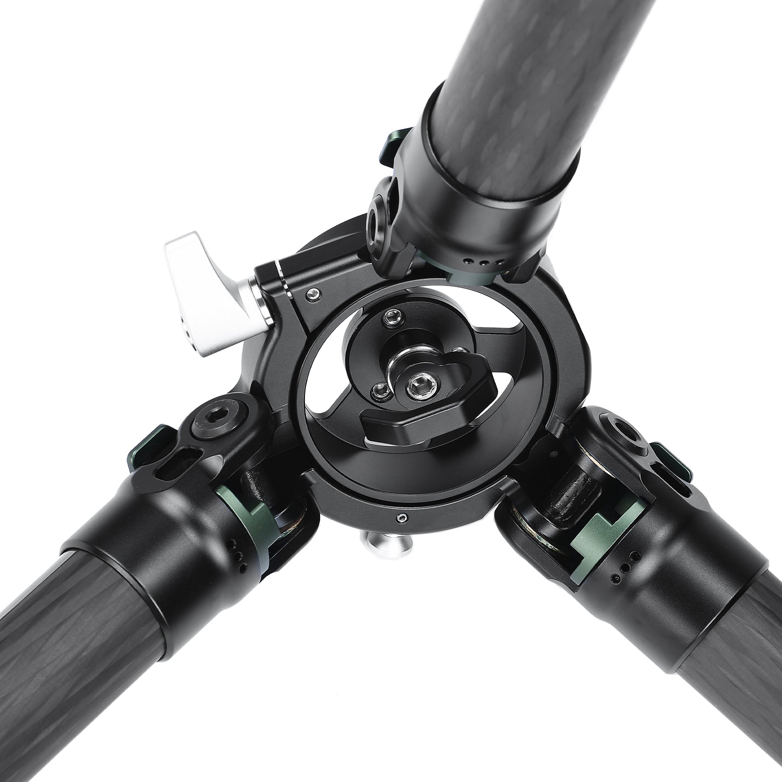 T3620CM 36mm,2 Sections,Short Heavy Duty Carbon Fiber Tripod for Video Photography and Rifle,load 88lb(40kg)