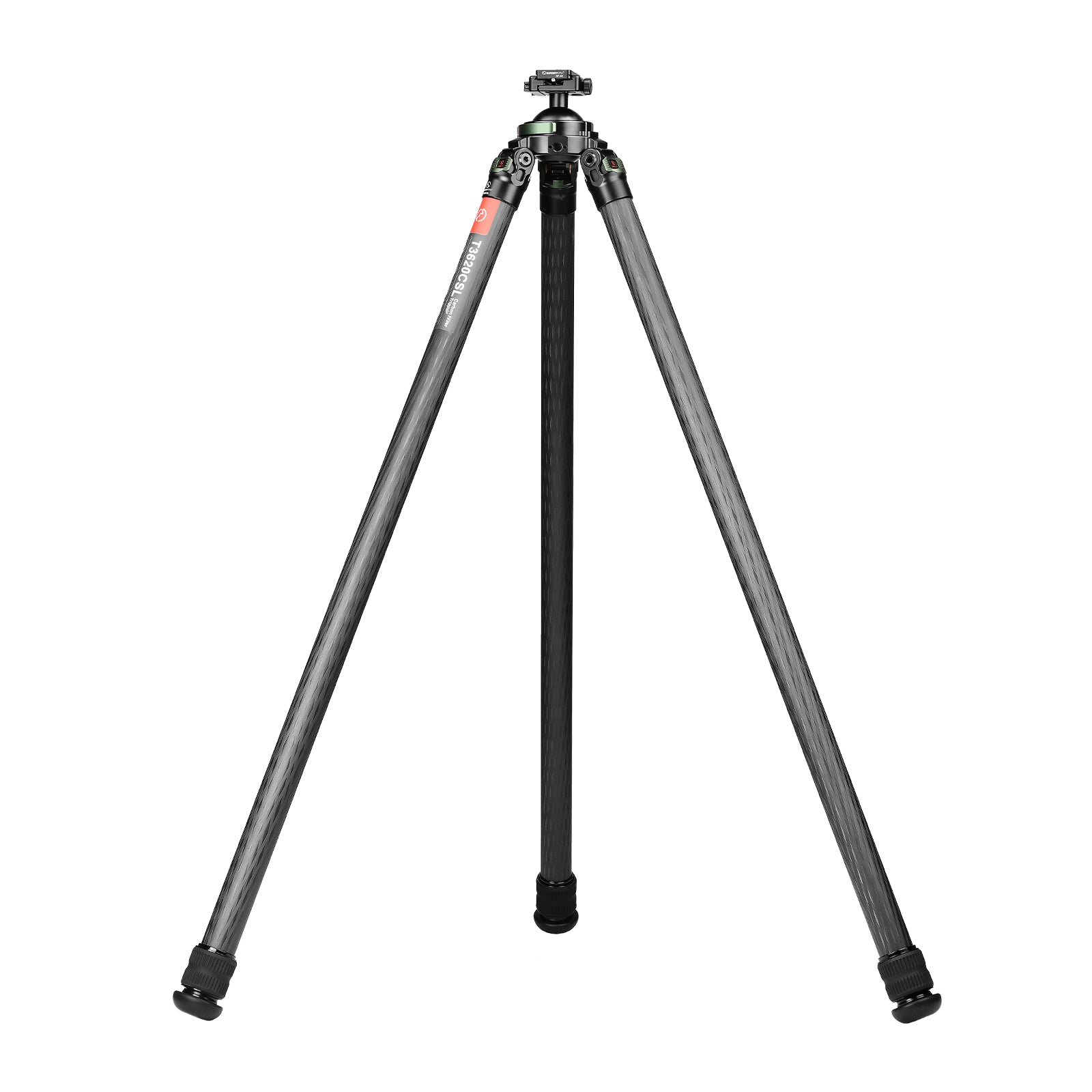 SUNWAYFOTO T3620CSL, 68” Tall Carbon Fiber Tripod with 65mm Hunting Ballhead for Rifle, 36mm Tubes Two Section