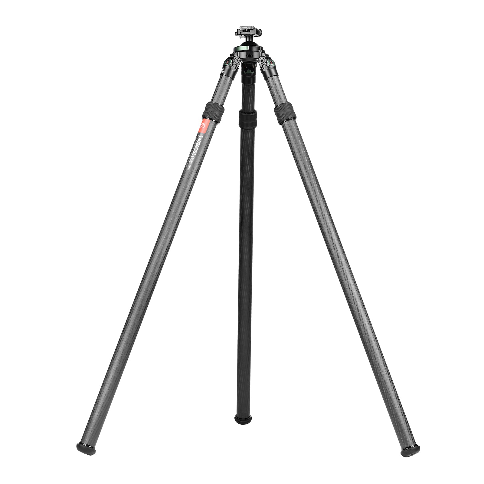 SUNWAYFOTO T4020CSLI, 70” Tall Inverted Leg Series Carbon Fiber Tripod with 65mm Arca Ballhead, 40mm Tubes Two Section