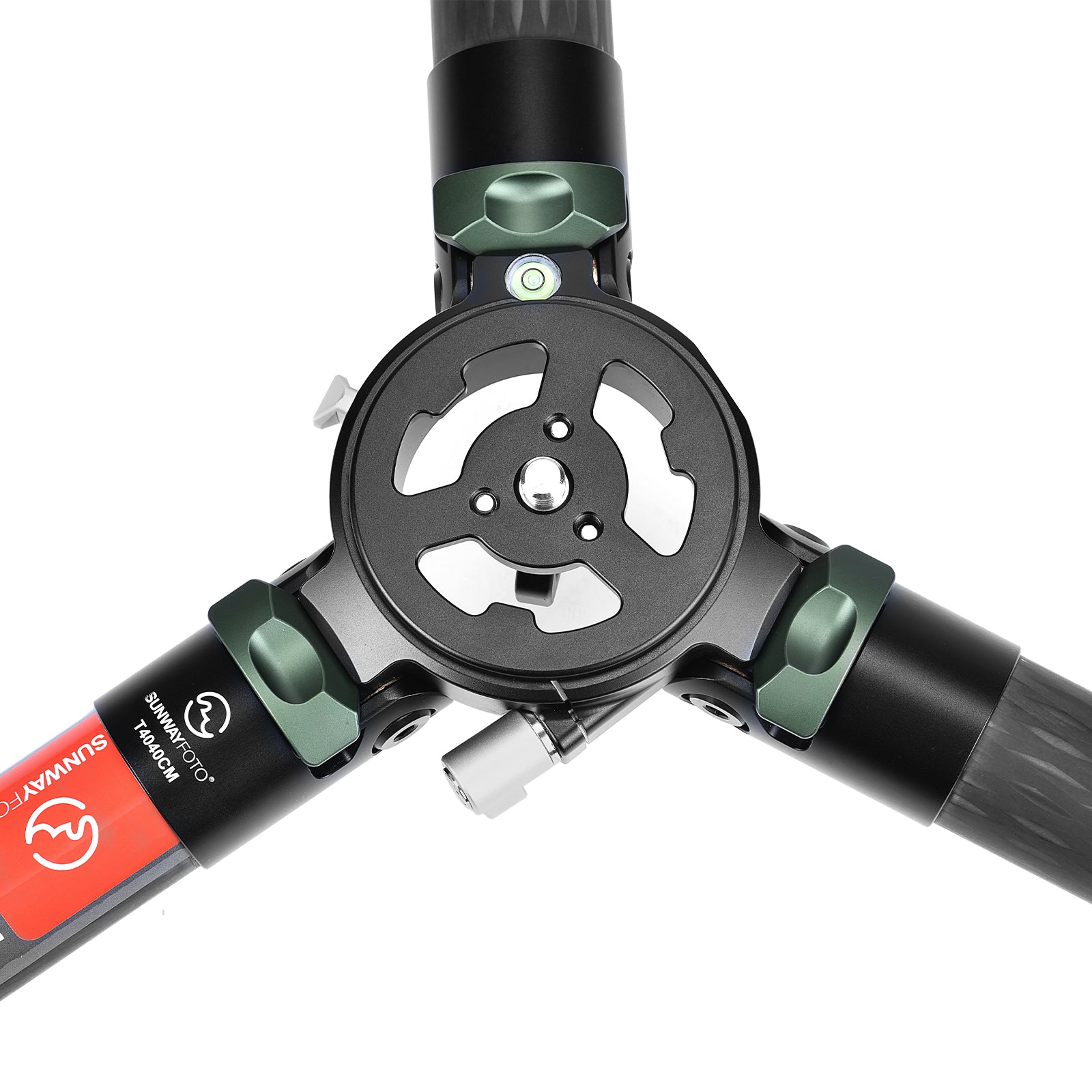 T4040CM Heavy Duty Carbon Fiber Tripod for Video Camera Photography and Hunting, 4 sections, 88lb(40kg) Load