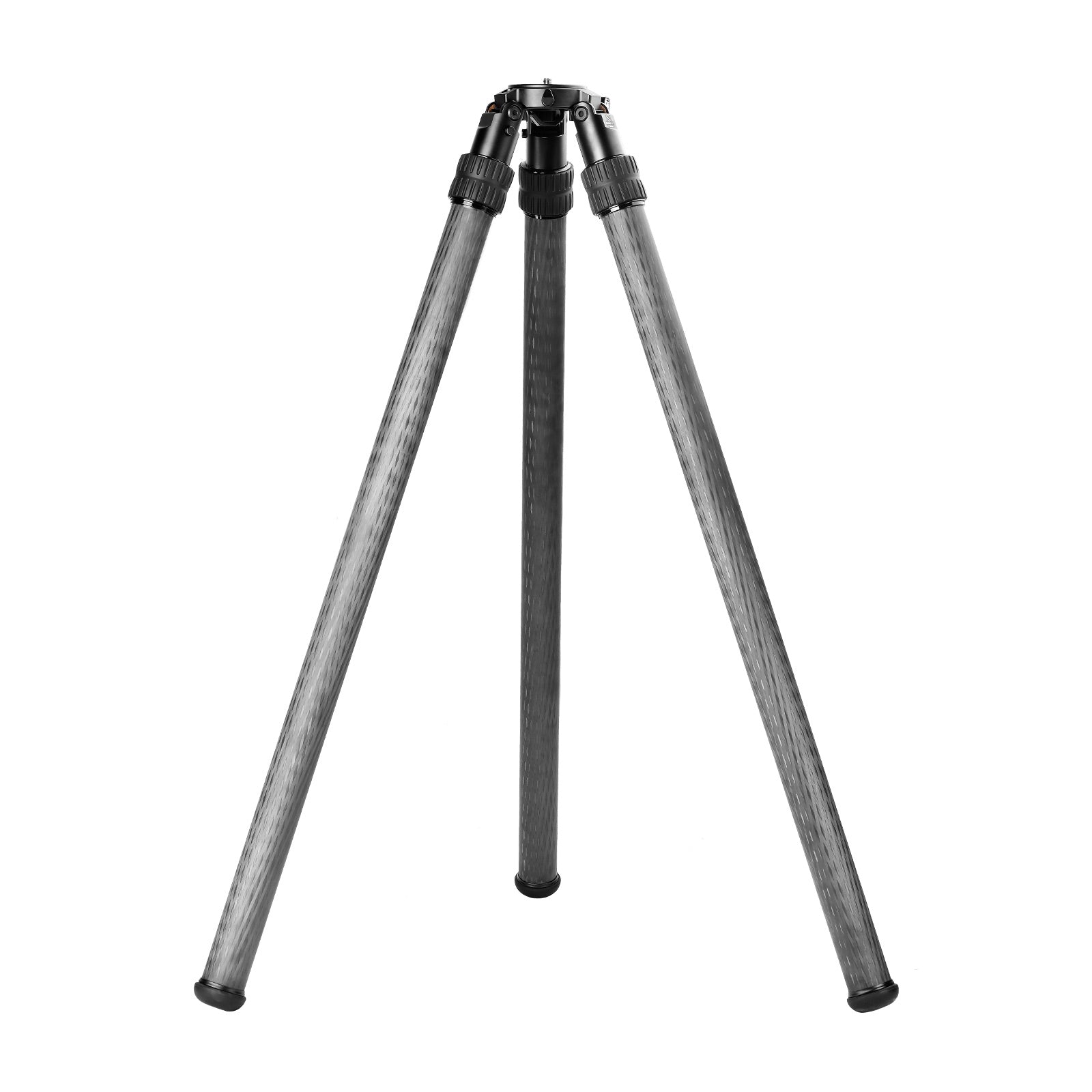 SUNWAYFOTO T4420CMLI Inverted Leg Carbon Fiber Heavy Duty Tripod, 44mm, 2 Sections, 64'' (163cm) Tall, Load 110lb.(50kg)