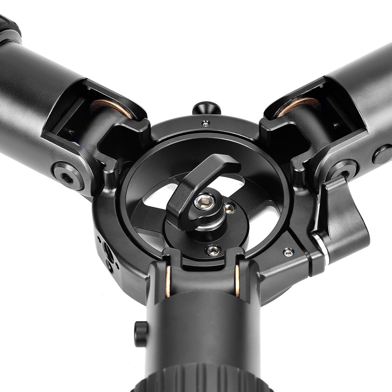 SUNWAYFOTO T4420CMLI Inverted Leg Carbon Fiber Heavy Duty Tripod, 44mm, 2 Sections, 64'' (163cm) Tall, Load 110lb.(50kg)