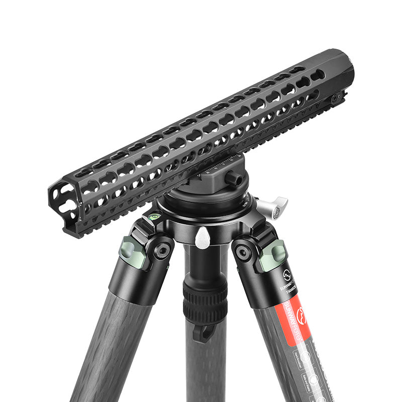 SUNWAYFOTO TAP-75LDC 75mm Half Ball Bowl Adapter with Arca Swiss/Picatinny Lever Clamp for Heavy Duty Tripod