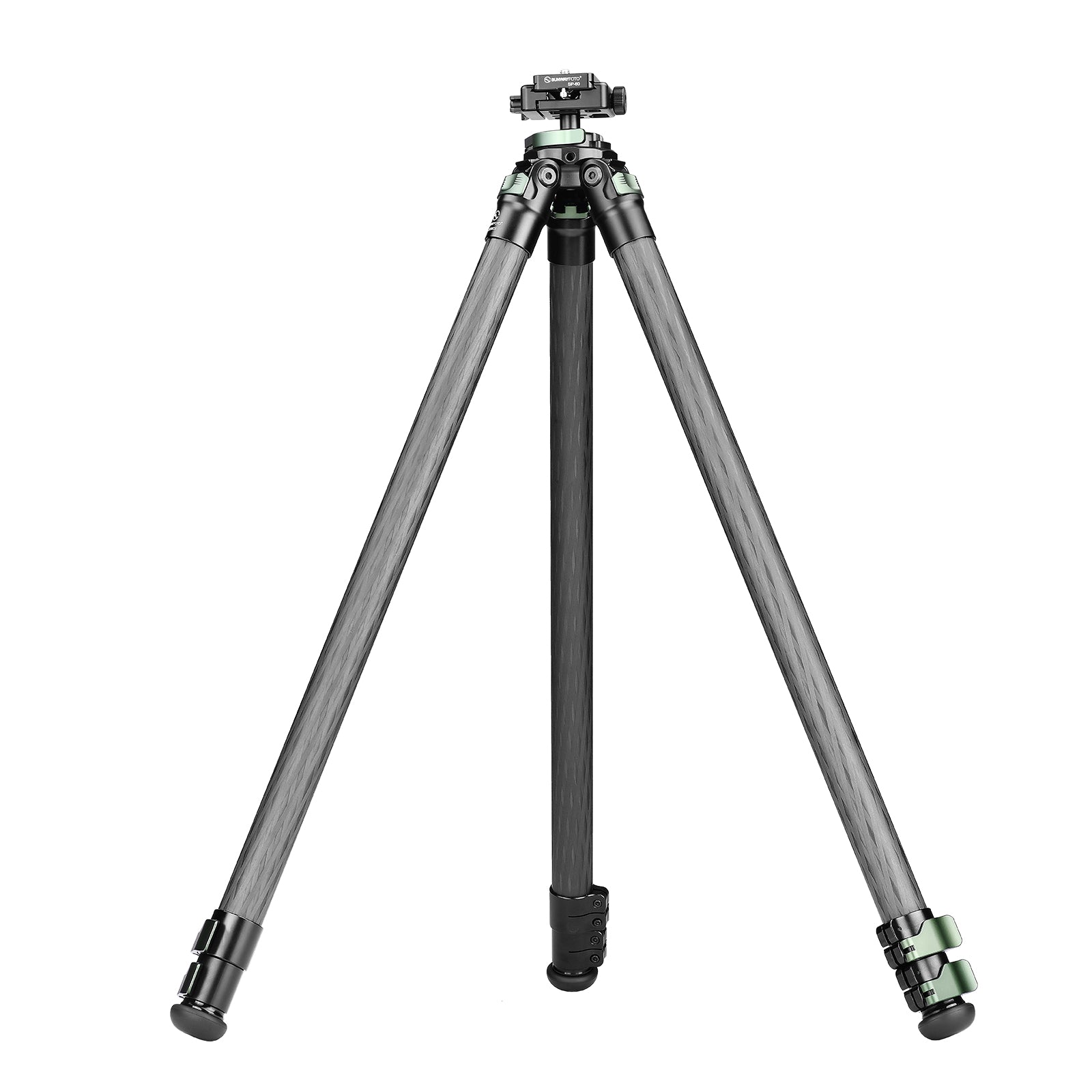 Sunwayfoto TL2830CS-D Carbon Fiber Tripod with Lever Locks for Hunting with Inverted Ball Head,3 sections, 44lb(20kg) Load