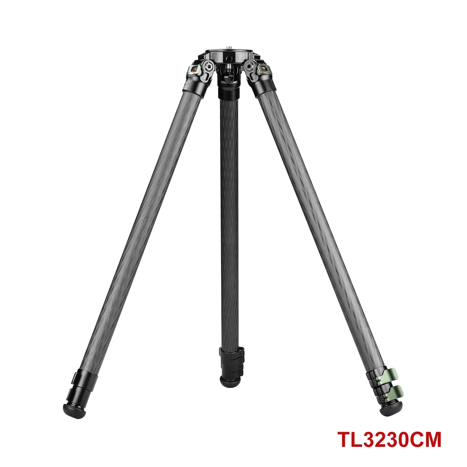 SUNWAYFOTO TL3230CM Carbon Fiber Tripod with Lever Locks for Outdoor Hunting,32mm, 3 sections, 66lb(30kg) Load