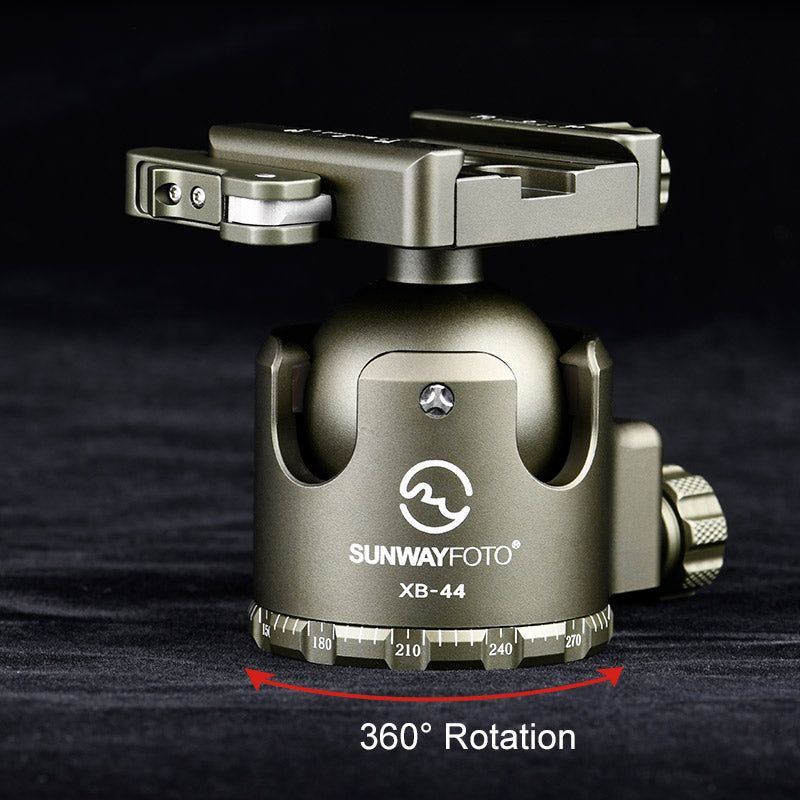 XB-44DLG Low Center of Gravity – High Locking Strength Ballhead