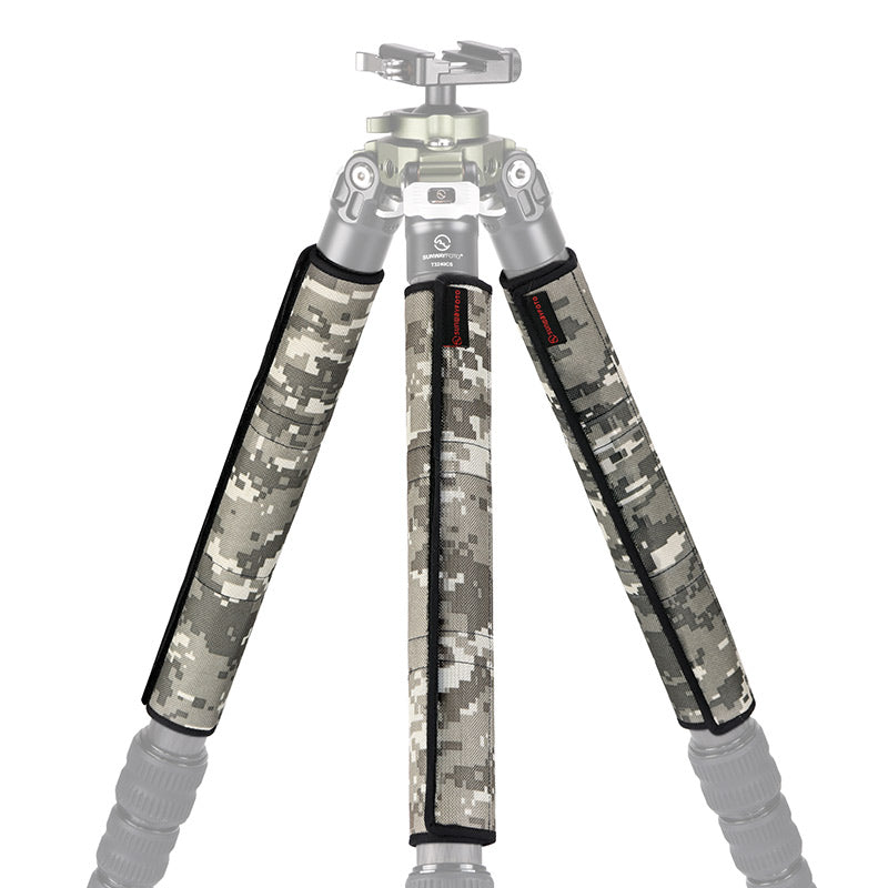 LWP-03 Tripod Legs Covers Wraps Protectors Camouflage compatible with tube diameters of 28-36mm(1.1-3.9inch)