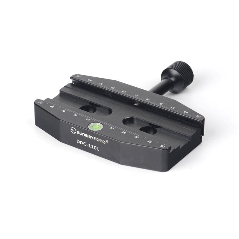 DDC-110L 110mm Arca Swiss Clamp with Screw-knob, Quick Release Clamp for Tripod and Monopod