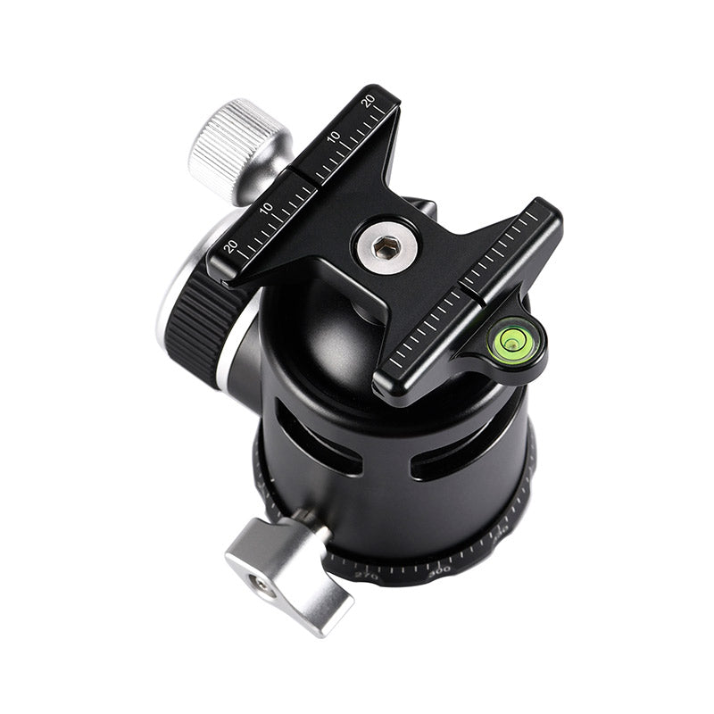 EB-44 44mm Tripod Ball Head with Arca Swiss Plate for DSLR,Load 40lb/18kg,Epic Series Traveller Ballhead