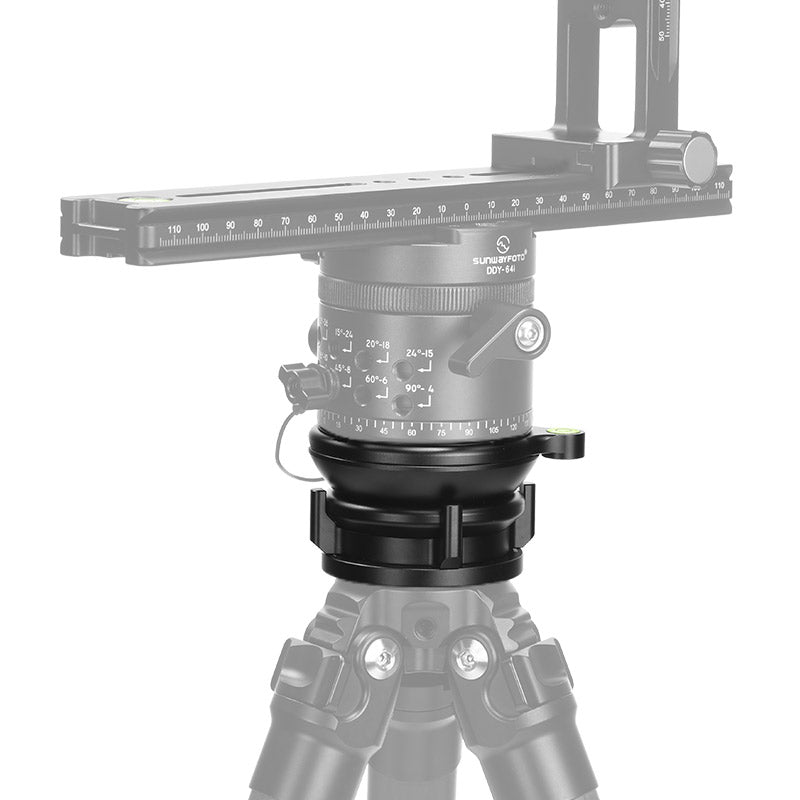 LB-68 68mm Leveling Base Head for Tripod 22lbs/10kgs Load Capacity