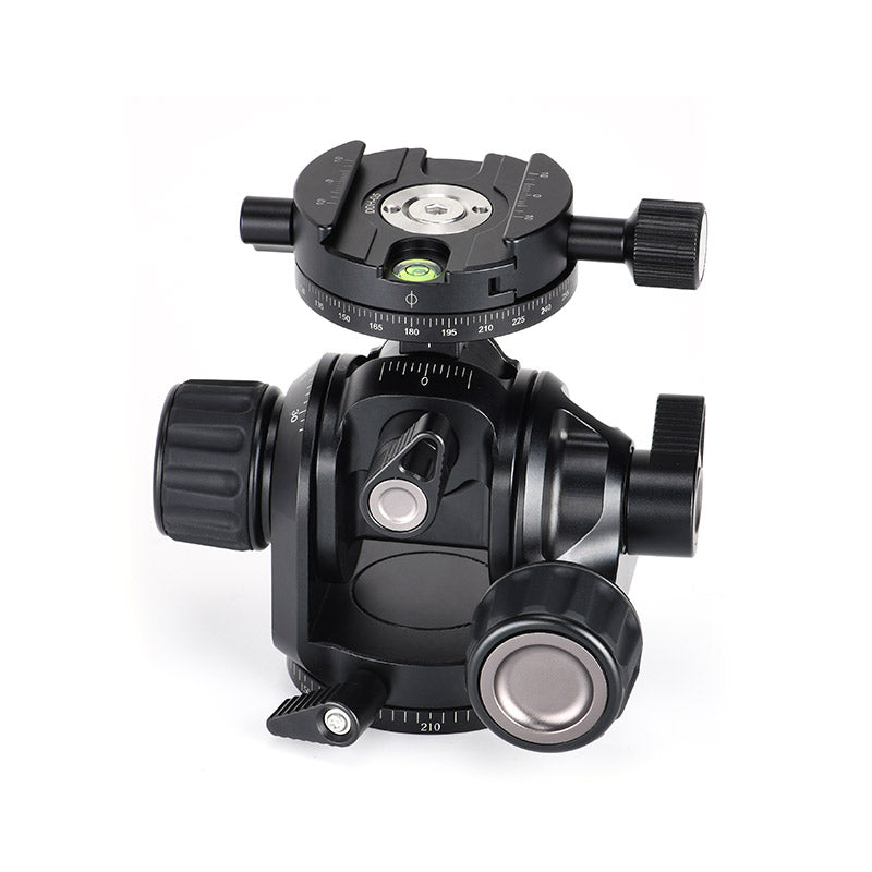 GH-PRO 3-Way Geared Tripod Head Include Arca Swiss Plate DP-60G