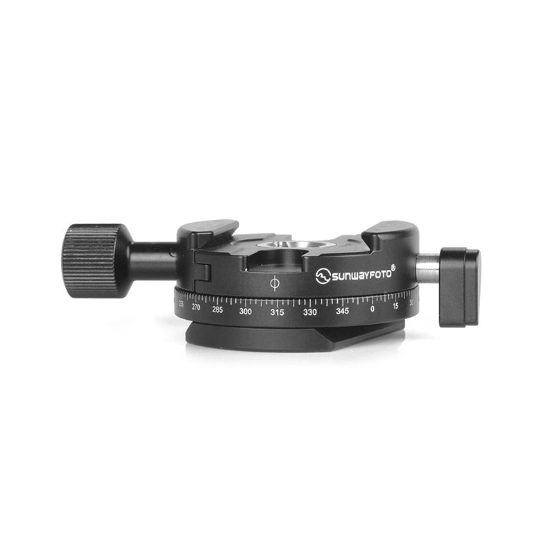 DDH-05 58mm Round Screw-Knob Style Panning Clamp,Arca Swiss Panoramic Clamp,UNC3/8"Screw Hole