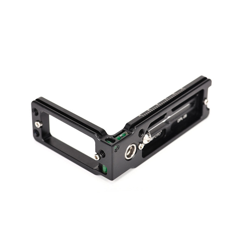 DPL-08 Arca Swiss L-bracket for DSLR Camera with QD Sling Swivel Socket, Universal L Plate