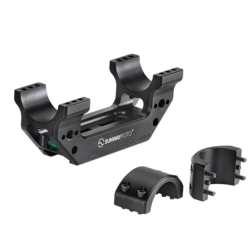 CO-3038-20 30mm Scope Rings Mount 20 MOA, Center Height 38mm/1.5" for Picatinny Rail Dual Ring One Piece