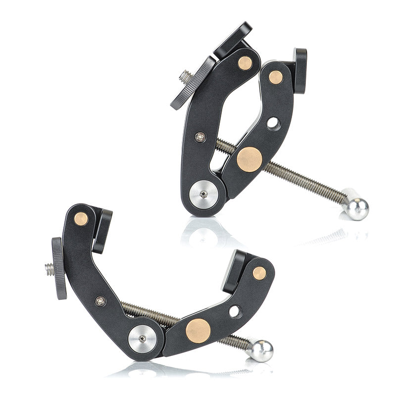 PF-01 Super Clamp for Tripod, DSLR camera, Gopro, Phone and Magic Arm with high locking strength and adjustable clamping range
