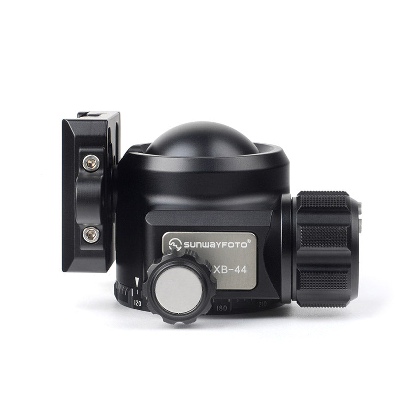 XB-44 44mm Ballhead Low Profile Camera Mount for Tripod,XB Low-Profile Ball Head with Screw Knob Clamp DDC-50X