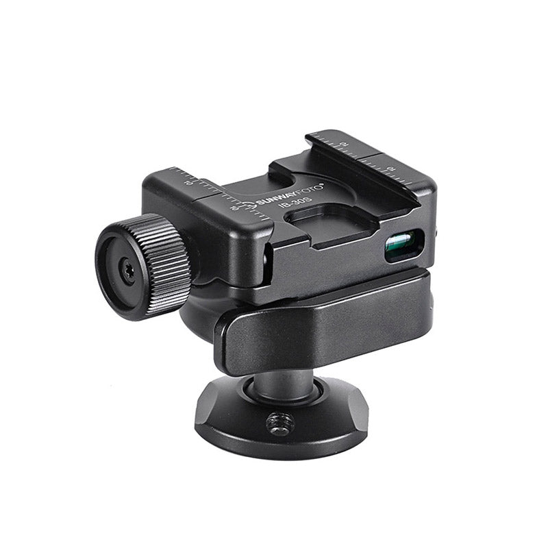 IB-30S Inverted Ball Head for Rifle Tripod with QR Plate Load 40lb(18KG)