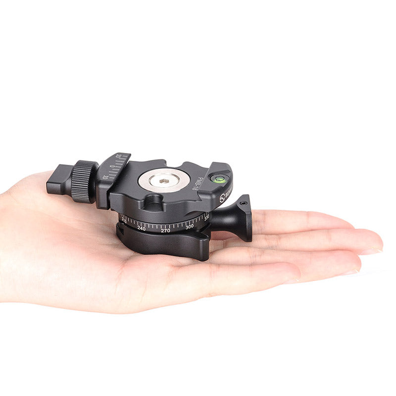 PMB-18 18mm Panning Micro Ball Head Easy to Carry Inverted Mini Ballhead with QR Plate