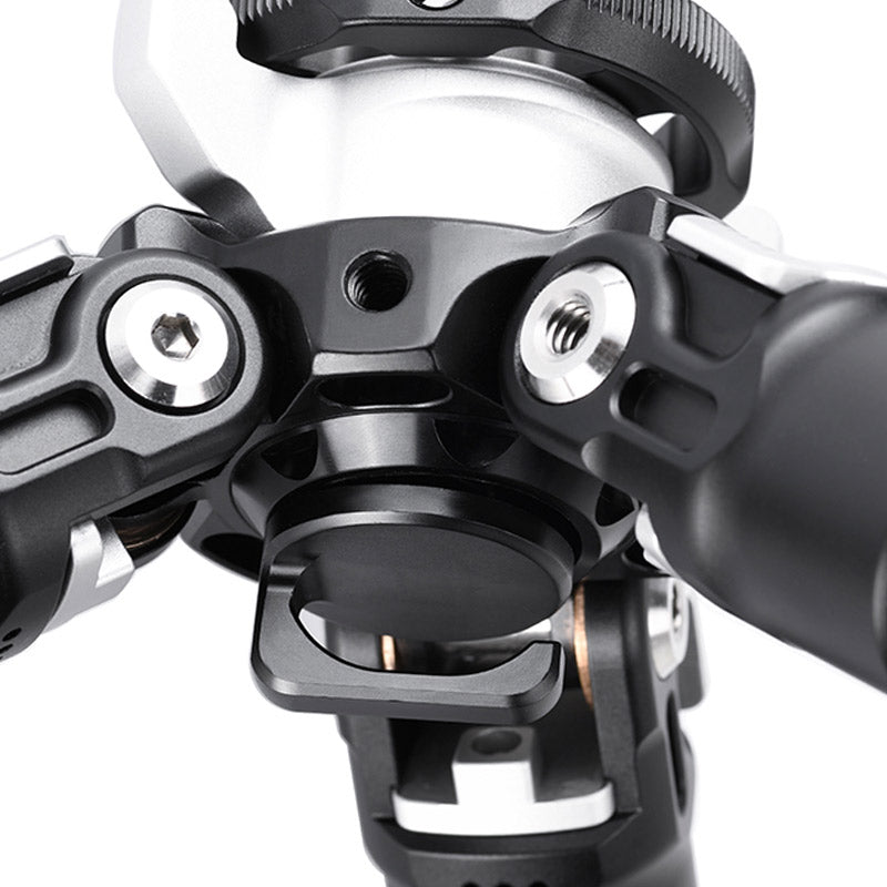 T2840CE	Explorer Series Carbon Fiber Tripod with Center Column, 4 Leg Sections, Top Tube Diameter 28mm