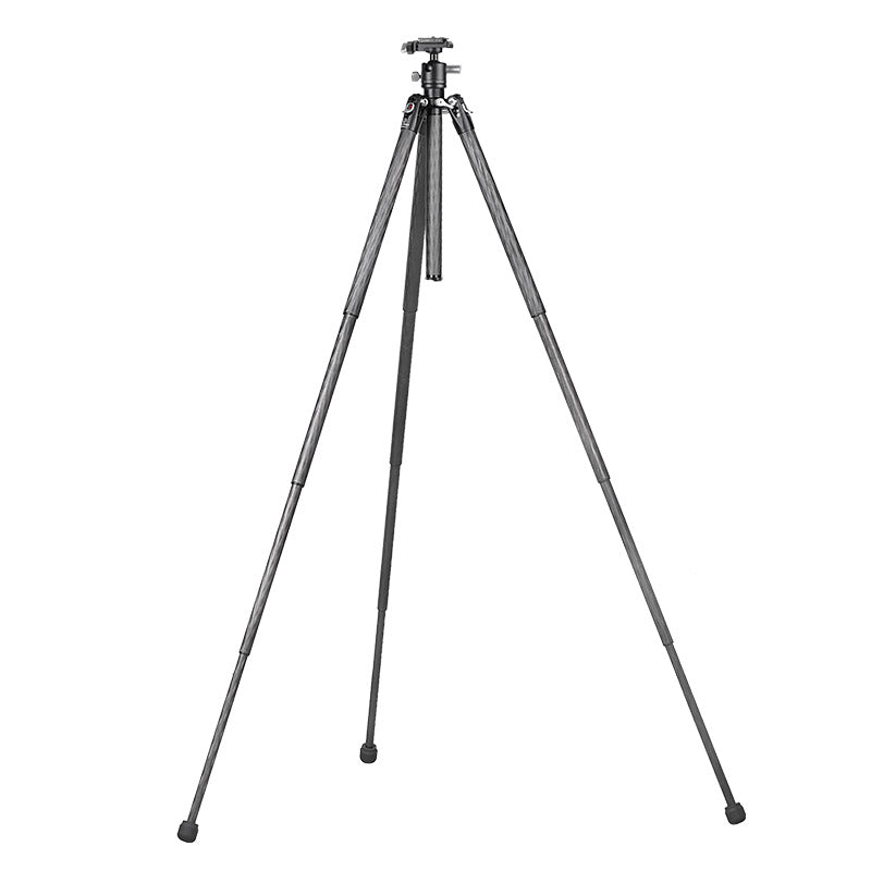TT2340CE 4-Sections 56.4"(133cm) Tall Carbon Fiber Travel Tripod for Ipad, Phone, DSLR Camera, ideal for vlog photography,